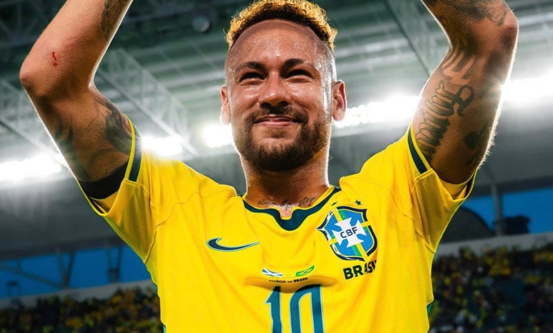 Neymar se despidió de la selección brasileña