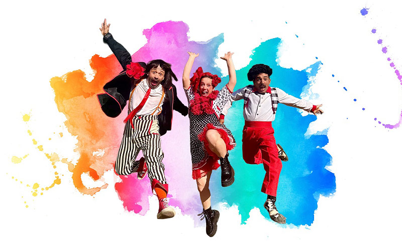 Teatro, música y circo con Triple Orquestina Ilustrada en Plataforma Lavardén