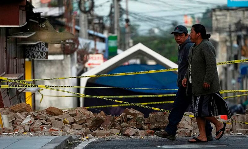 Un sismo de 7,4 se registró en el sur de México: no hubo afectaciones graves