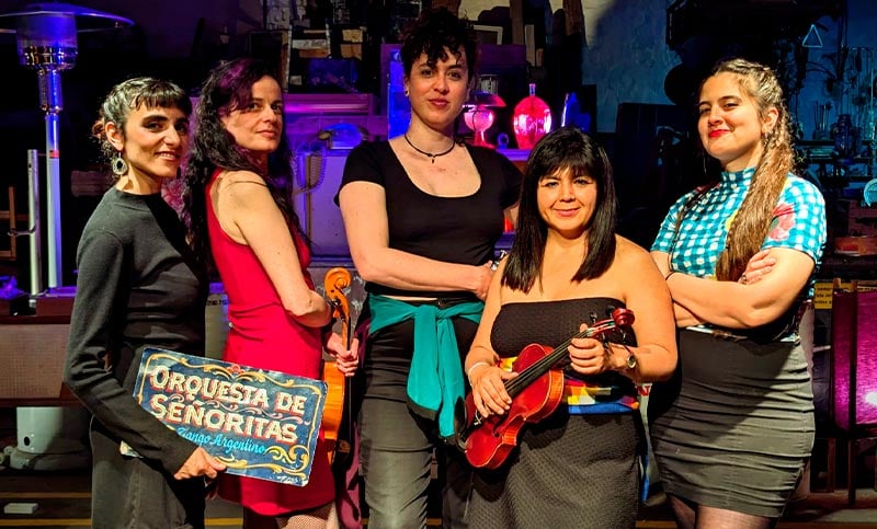 La Orquesta de Señoritas presentará “De colección”, un álbum que juega entre la potencia y lo sutil