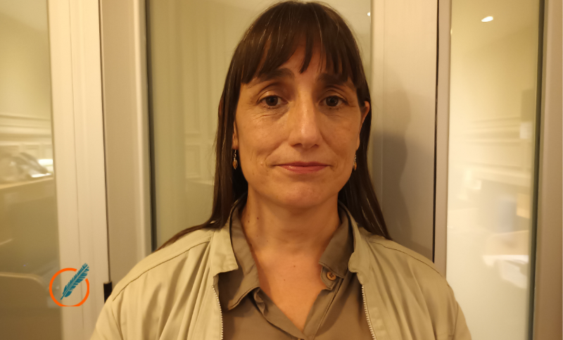 Romina del Plá repudió la visita de Georgieva: “Viene a reclamar más ajuste”