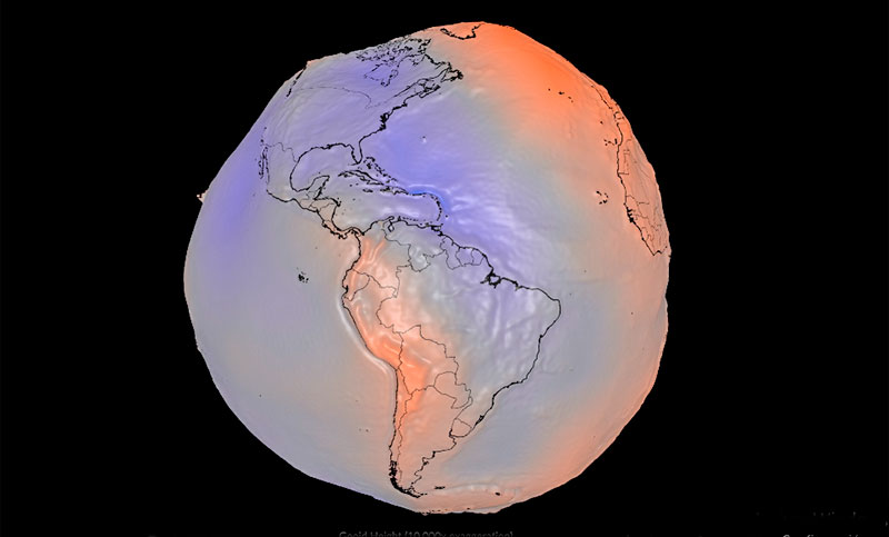 Abollada como cabeza de niño travieso: la NASA revela que la Tierra no tiene un volumen regular