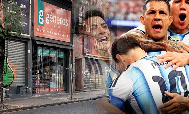 El partido entre Argentina e Inglaterra paraliza la ciudad: ¿cómo trabajan los comercios en Rosario?