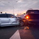 Varios choques en Circunvalación: en uno de los autos se trasladaba el ministro Cococcioni
