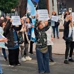 Ruidazo y Banderazo en defensa de la educación y de la salud en Rosario