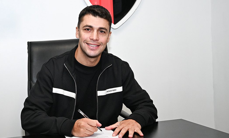 Mateo García fue presentado como nuevo refuerzo de Newell’s