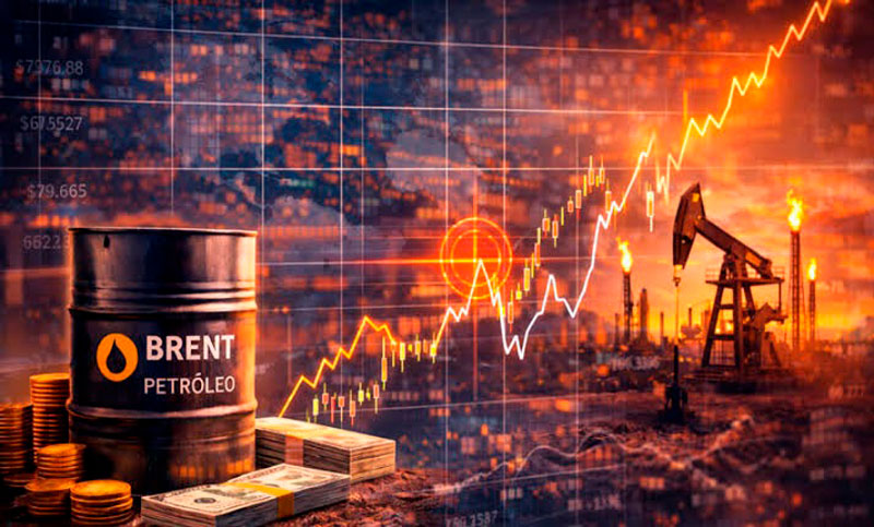 En plena escalada en Medio Oriente, el petróleo alcanzó los U$s 100 y se dispara el riesgo país local