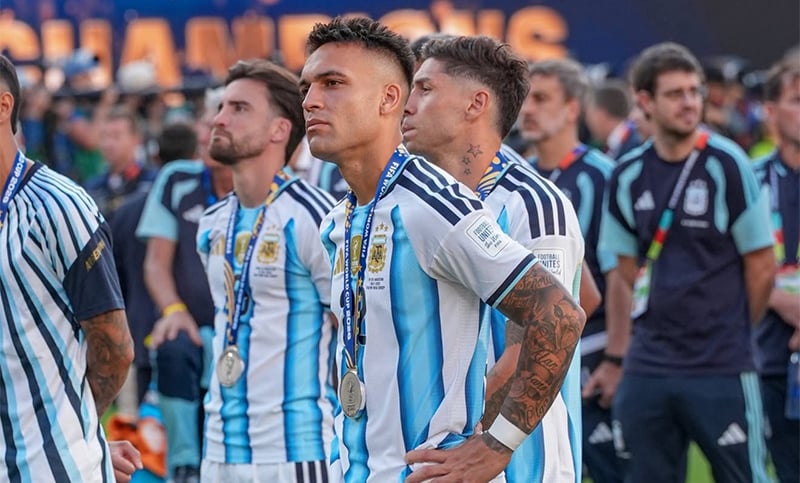 Lautaro Martínez: “Me hubiese gustado intentar ayudar adentro de la cancha, pero bueno“