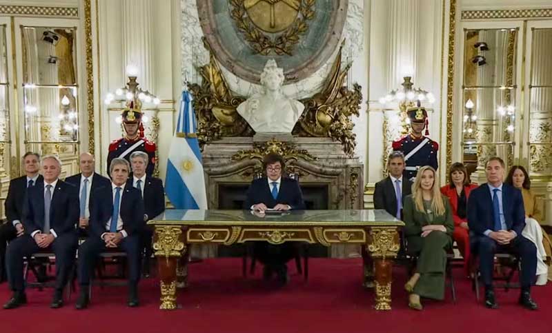Milei presentó la reforma del Banco Central, que, aseguró, buscará «poner fin a la inflación»