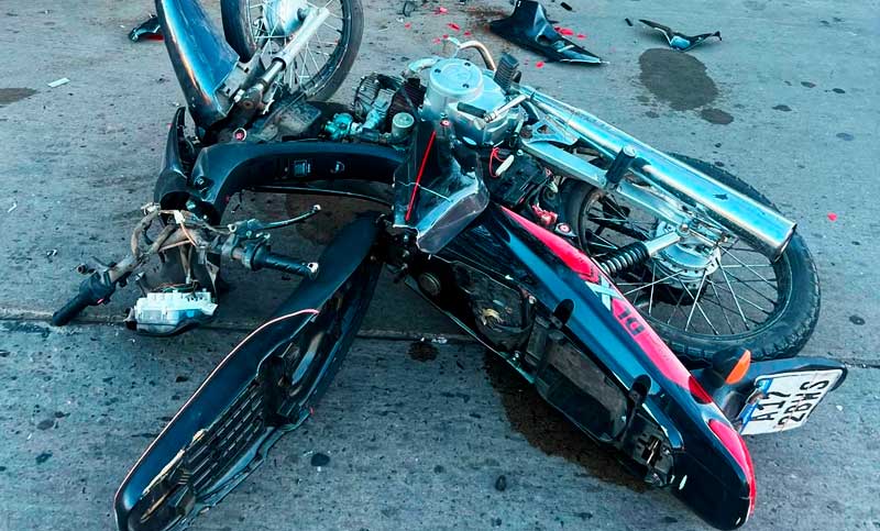 Falleció un motociclista tras un siniestro vial en la zona oeste de Rosario