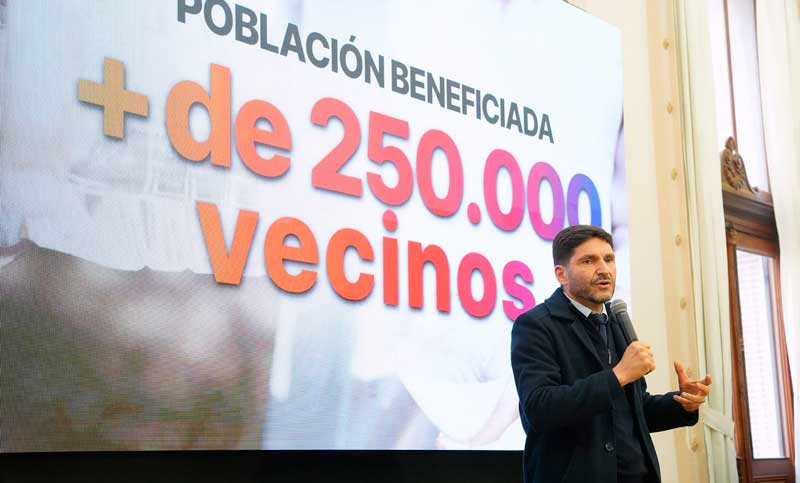 Avanzan obras de la Provincia para mejorar el servicio de agua potable y saneamiento en Rosario