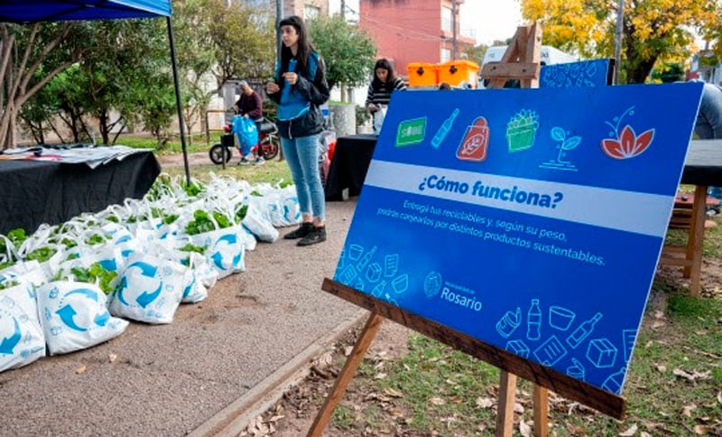 Primero del año: vuelve el Canje de Reciclables en Rosario