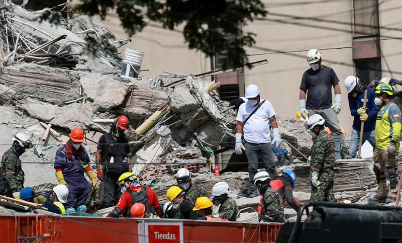 Tragedia en Colombia: la cifra de muertos por el terremoto asciende a 287