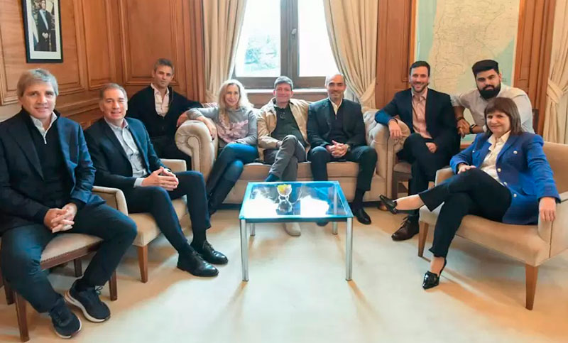 Se reunió la mesa política buscando reordenar la agenda legislativa con la participación de Sturzenegger