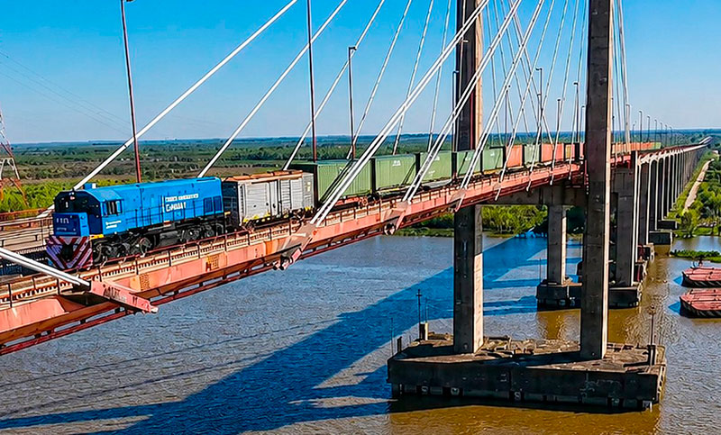 Argentina y Brasil reactivan un histórico paso ferroviario binacional clave, tras casi una década