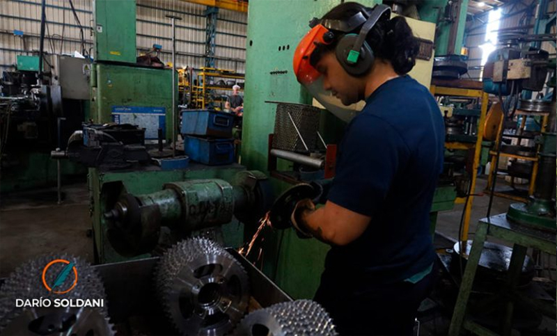 El derrumbe de la actividad metalúrgica no se detiene y registró una caída de 4,4% interanual en julio