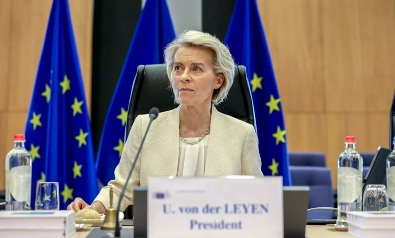 Von der Leyen pidió una «respuesta europea común» tras la crisis migratoria en Ceuta