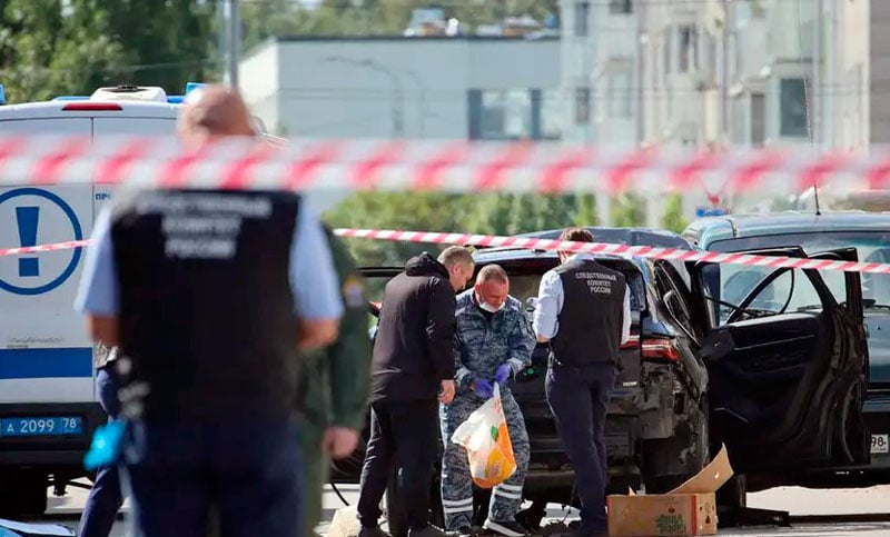 Coche bomba mató a un alto oficial del ejército ruso en San Petersburgo