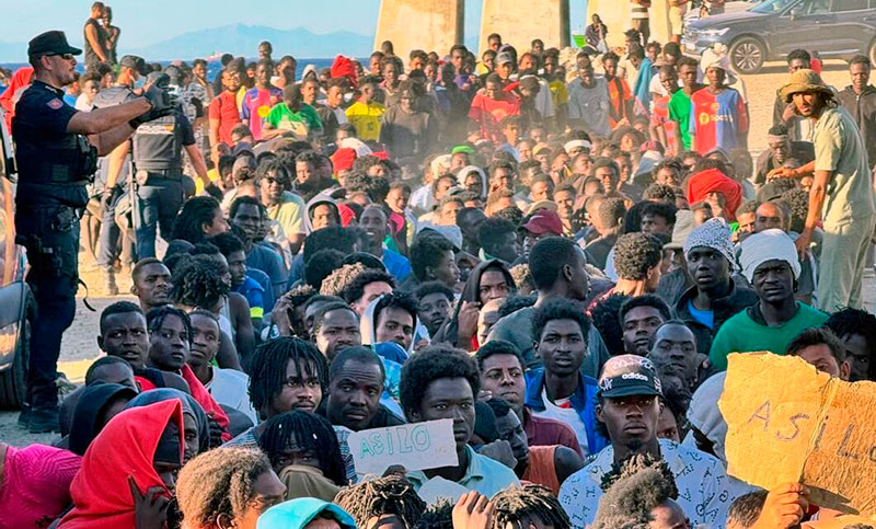 Ceuta: España promete devolver a quienes cruzaron irregularmente la frontera de ese país