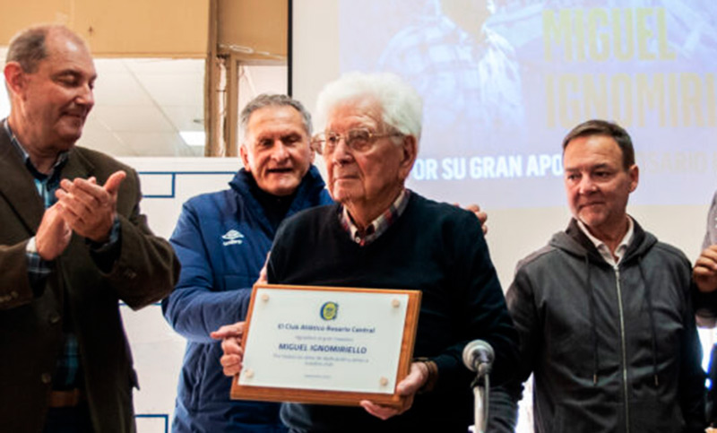 Falleció Ignomiriello, el maestro que dejó una huella imborrable en Central