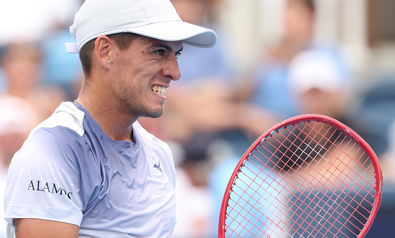 Báez arrancó con un triunfo en el Masters 1000 de Cincinnati