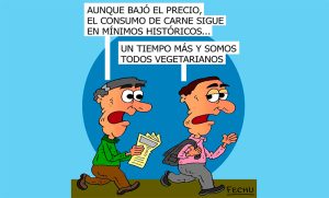 Bife por lechuga