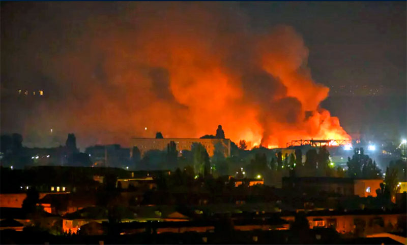 Rusia lanza un ataque masivo con drones y misiles sobre Kiev: un muerto y 12 heridos