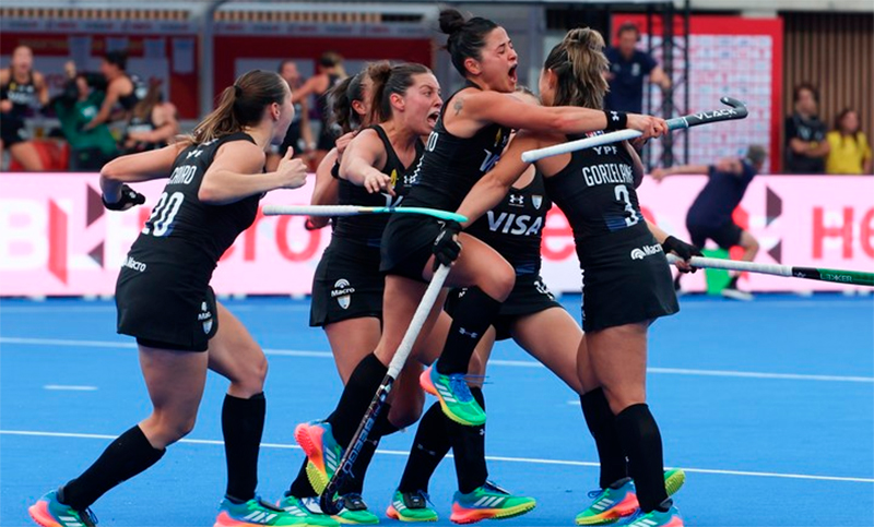 Las Leonas vencieron 2 a 0 a Escocia y clasificaron a la siguiente fase del Mundial de Hockey