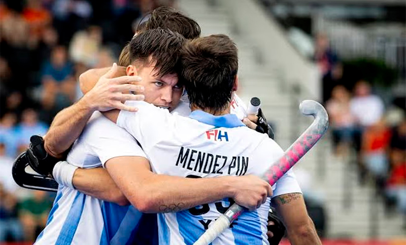 Los Leones golearon a Nueva Zelanda 7 a 1 y pasaron a la siguiente fase del Mundial de Hockey