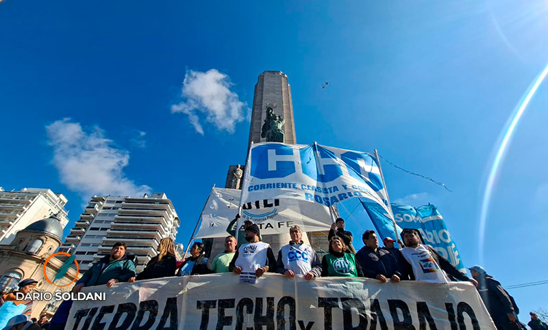 Peregrinación de gremios y movimientos sociales en pedido «de pan y trabajo»: habrá más de 30 ollas populares en Rosario