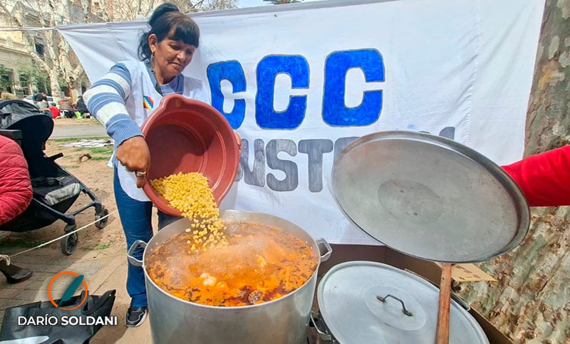 Crisis en los comedores: “No me da la cara para salir y decirle a un compañero que no queda más comida en la olla”