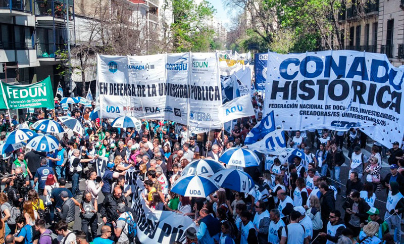 Lucha universitaria: la Conadu Histórica anuncia un paro nacional del 18 al 22 de agosto
