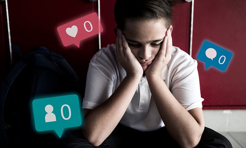 Advierten por un aumento de la ansiedad en los jóvenes ante contenido negativo en redes sociales