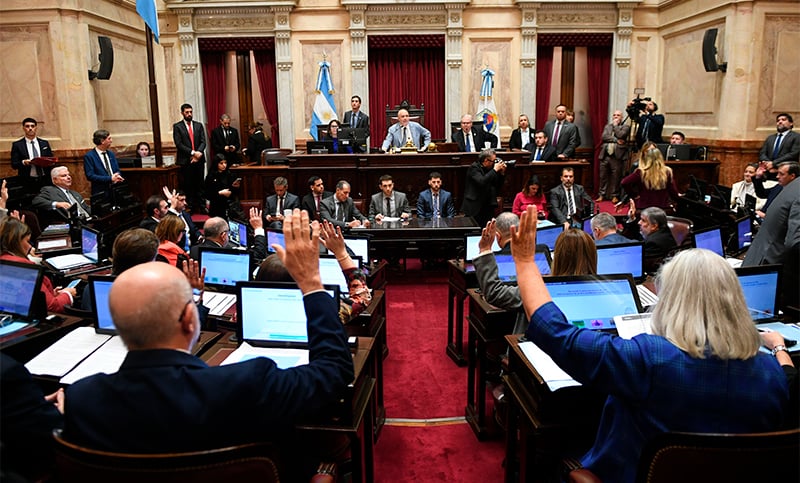 Sesiona el Senado: tratarán modificaciones en desalojos, expropiaciones y manejo del fuego 