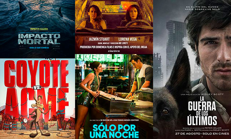 Nuevas películas llegan a la pantalla grande con opciones para todos los gustos