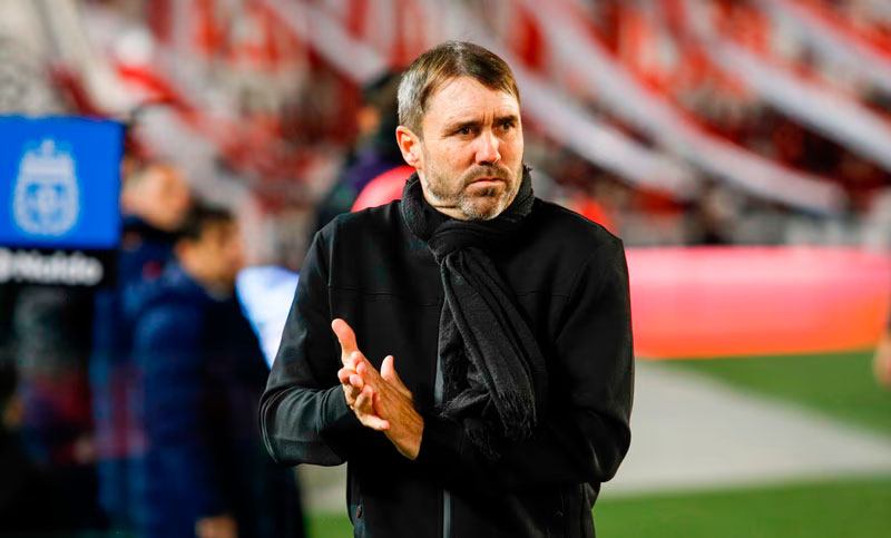 Horas decisivas: la continuidad de Coudet pende de un hilo tras la eliminación de River en la Copa Sudamericana