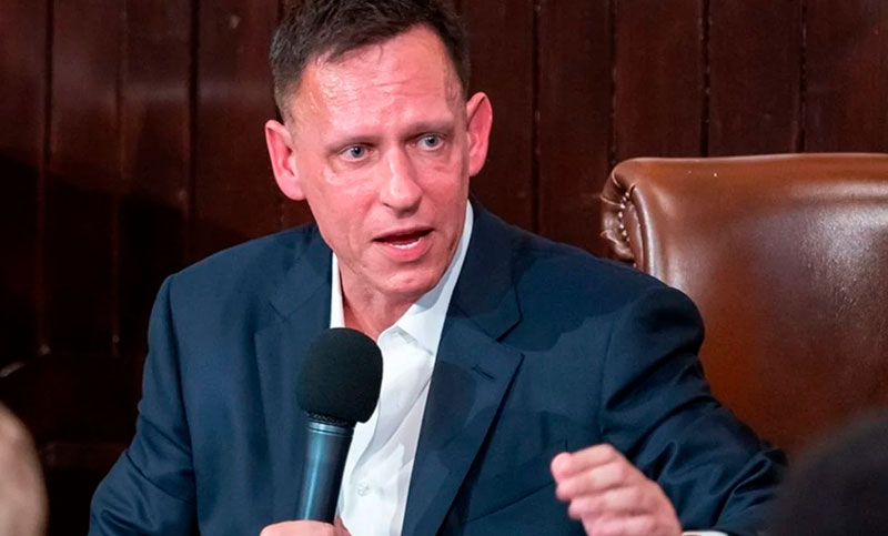 Peter Thiel brindará una charla en la Argentina y podría coincidir con Milei