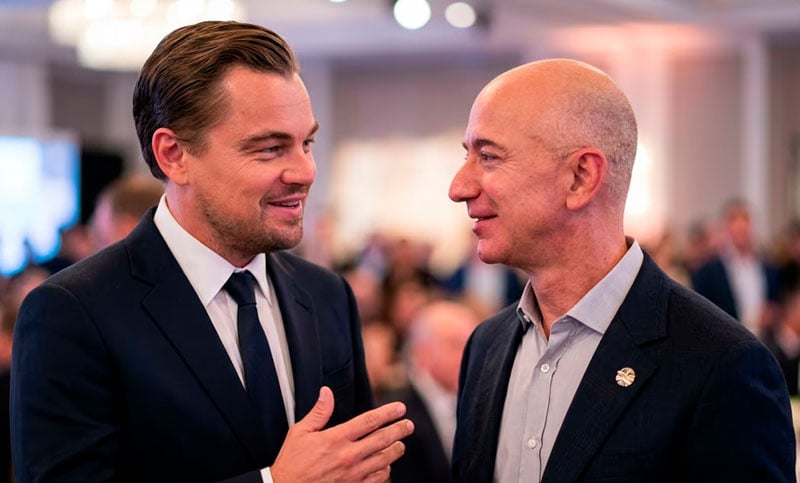 Leonardo DiCaprio y Jeff Bezos lanzan un fondo para salvar 100 especies en peligro de extinción