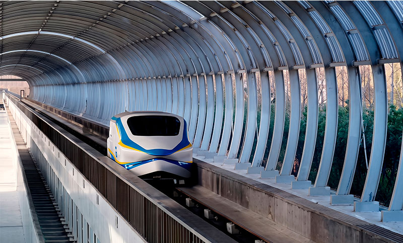 Un tren bala chino batió el récord mundial de aceleración al pasar de 0 a 800 km/h en 5 segundos