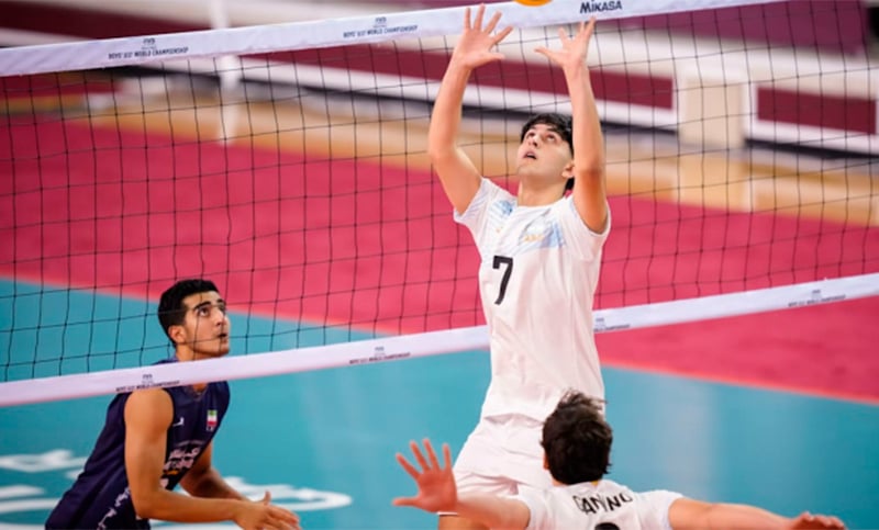 Mundial de Vóley Sub-17: Argentina cayó ante Irán y enfrentará a Brasil en busca del tercer puesto