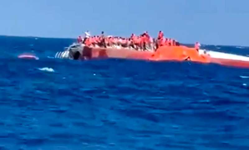 Se hundió un barco con 270 personas a bordo frente a las costas de Chipre