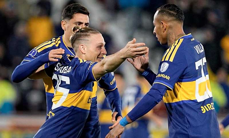 Boca remontó ante Recoleta por los octavos de la Copa Sudamericana 2026