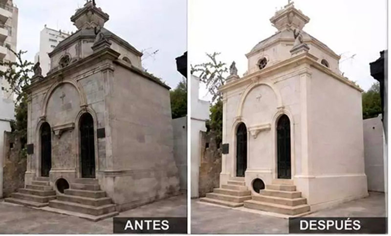 La familia de la bóveda licitada para un local gastronómico en el cementerio de Recoleta advirtió que “no fue notificada”