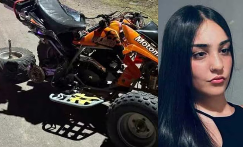 Accidente fatal en cuatriciclo: murió una adolescente de 17 años en Mendoza