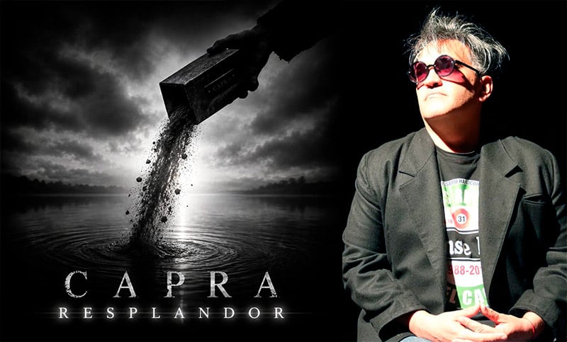 Martín Capra lanzó “Resplandor”, un disco de Amor y desamor con Rock pesado y oscuro