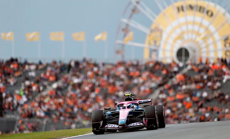 Gran Premio de Países Bajos de Fórmula 1: Franco Colapinto largará 14º en la carrera del domingo