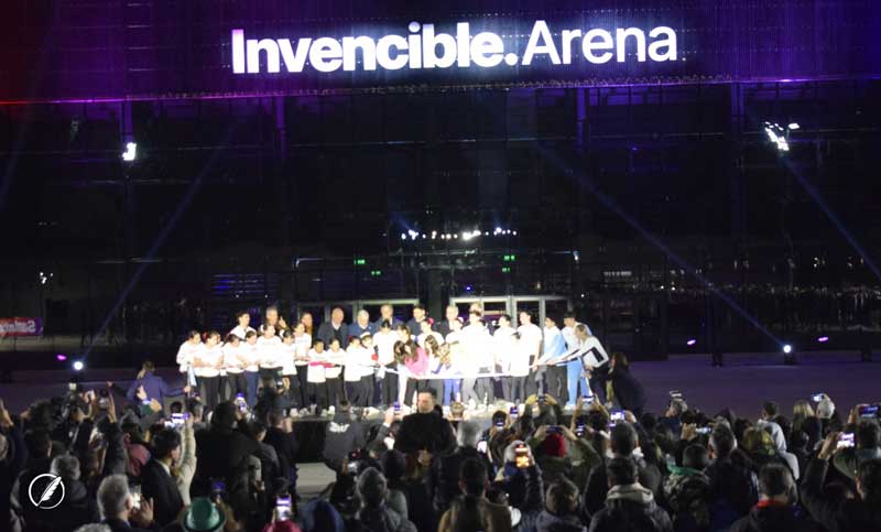 Se inauguró el estadio Invencible Arena, que recibirá a los Juegos Suramericanos