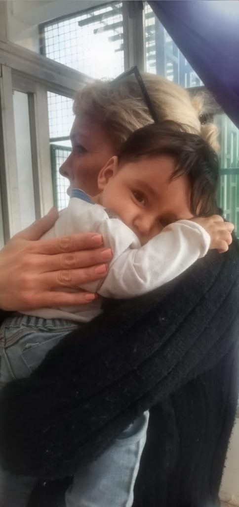 Gabriela en el centro de día