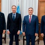 Los gobernadores de la Región Centro llevaron sus reclamos a Santilli