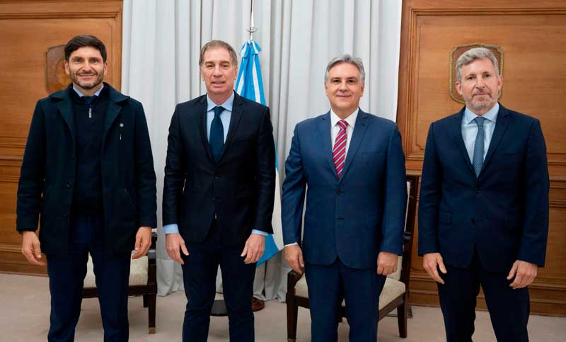 Los gobernadores de la Región Centro llevaron sus reclamos a Santilli